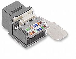 Cat5e Keystone Jacks, Tool-less